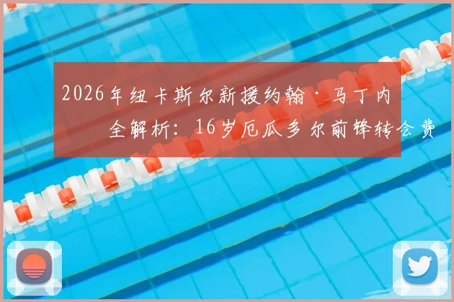 2026年纽卡斯尔新援约翰·马丁内斯全解析:16岁厄瓜多尔前锋转会费、场上位置、母队背景及FM游戏潜力探究